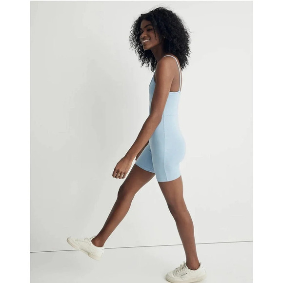 Madewell Knit Biker Unitard: Botanical Dye Edition - Picture 2 of 9